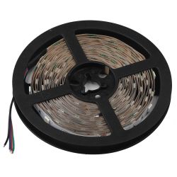 Светодиодная лента ЭРА LS5050-7,2-30-12-RGB-IP20-1 year-5m многоцветная 1 год | Светодиодные ленты 12В 1 год