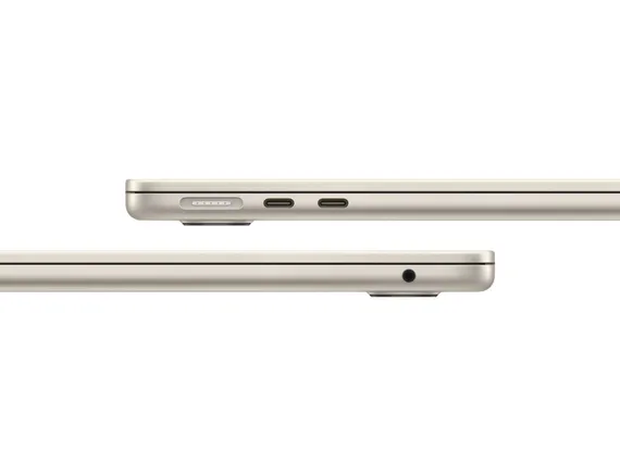 Ноутбук Apple MacBook Air 15.3 (2026) M5 16/512 ГБ Сияющая звезда (MDVD4) Starlight