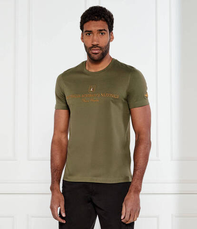 Футболка Aeronautica Militare - оливковый(TS2410J592)