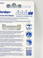 Межзубные ершики Jordan Clinic Brush Between 0,7 мм размер L (Желтая), 10 шт (Из Финляндии)
