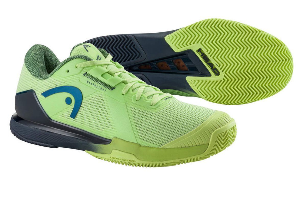 Мужские кроссовки теннисные Head Sprint Pro 4.0 Clay - зеленый