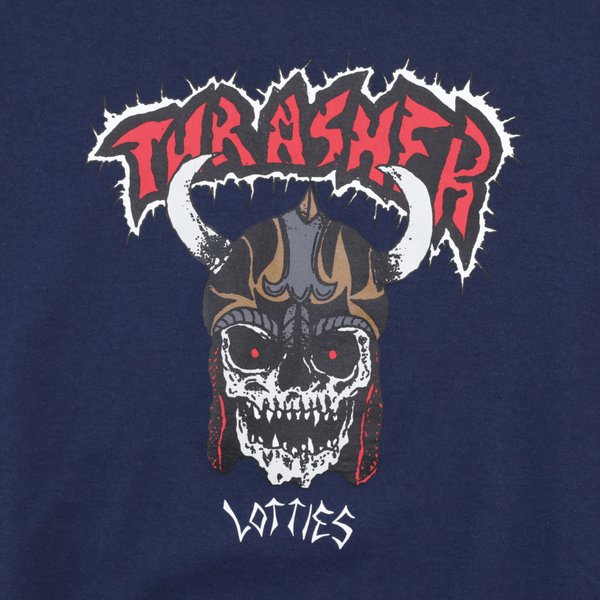Футболка Thrasher Lotties (navy) артикул: - купить в магазине Дайс