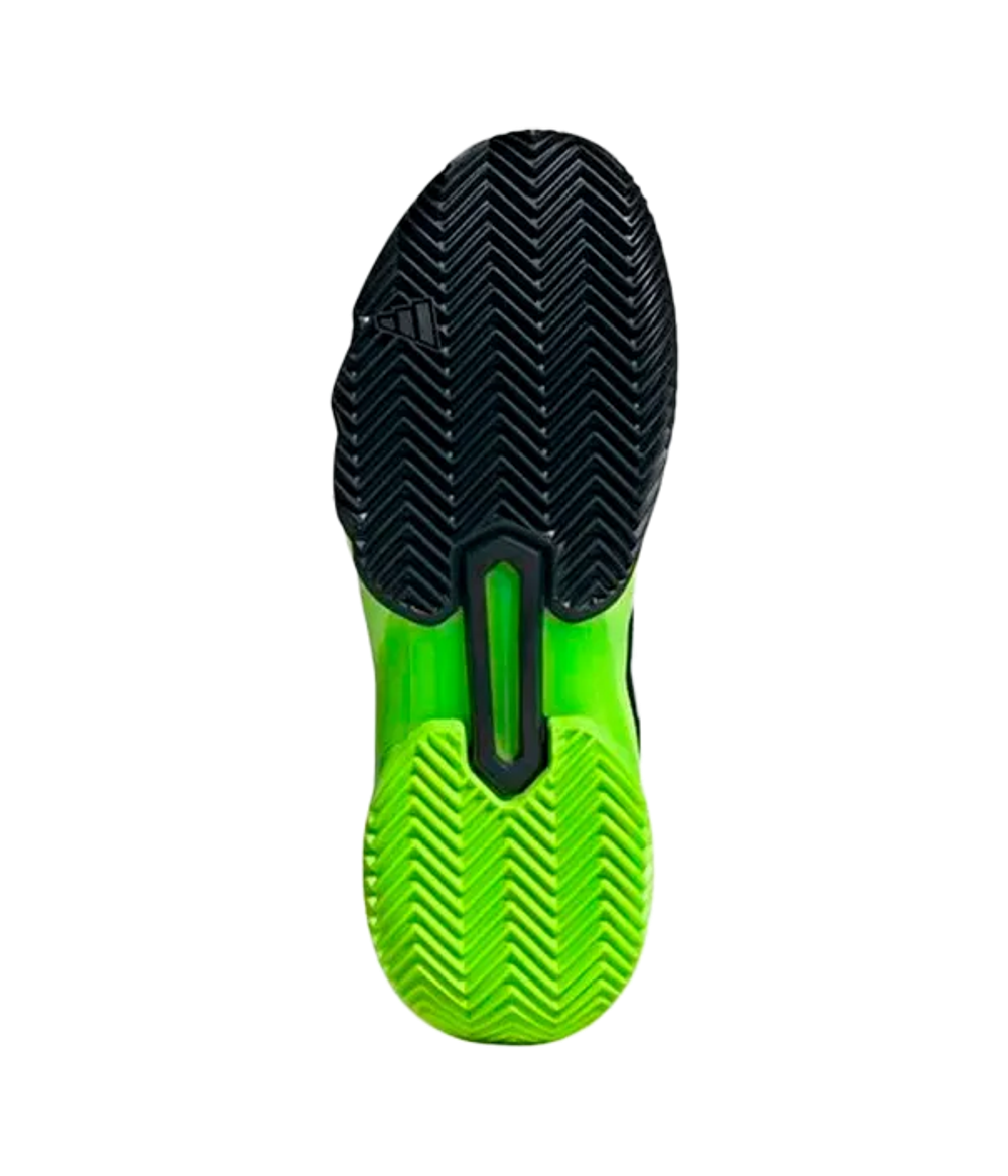 Adidas CourtJam Control 3 Clay Черный-Лимонно-Желтые кроссовки 2025