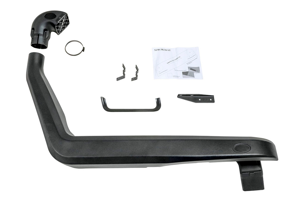 Шноркель Telawei для Jeep Wrangler JK 2012+ 3.6L, 2.8 CRD 2007-2011 SJK36A