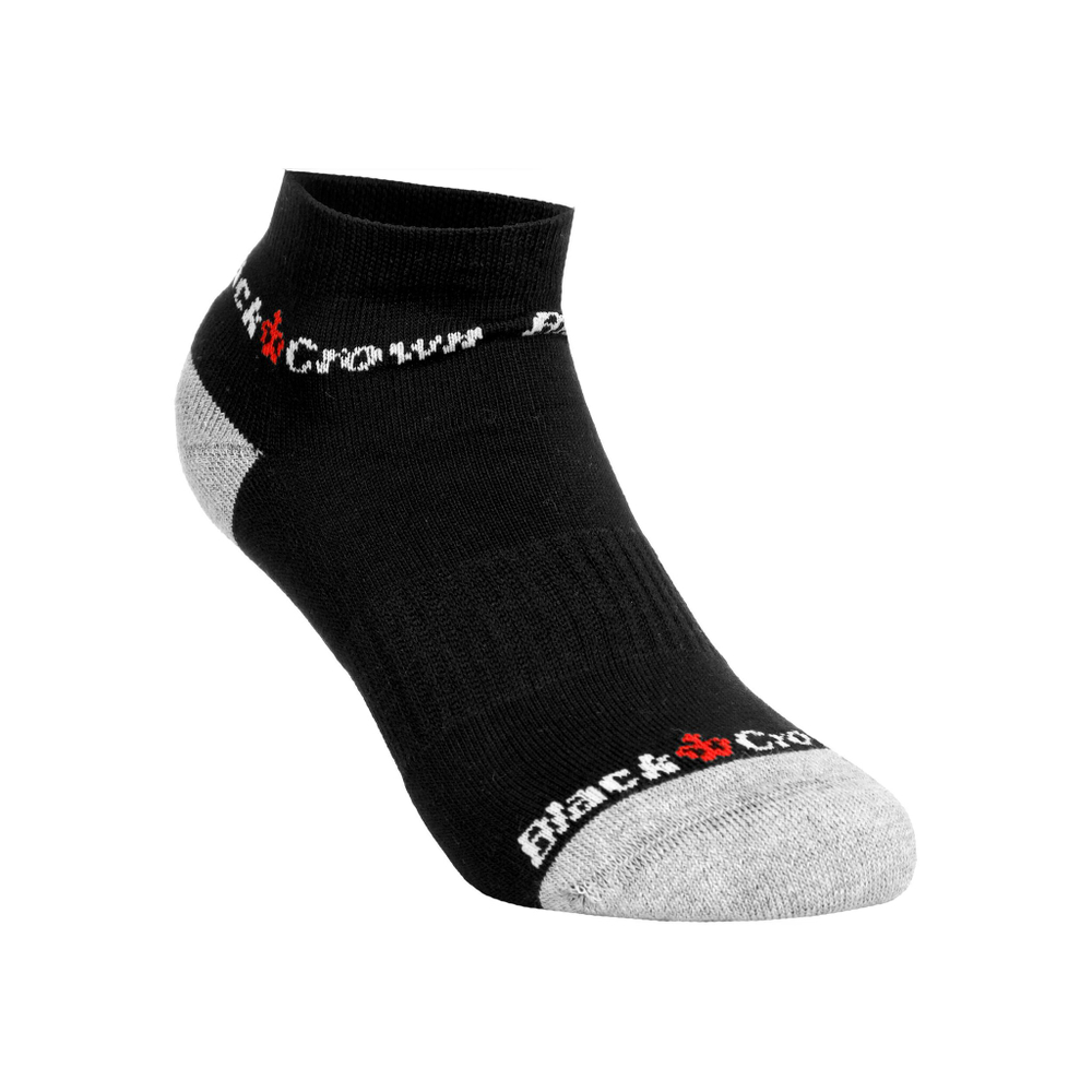 Black Crown Sports Socks - Black, Grey