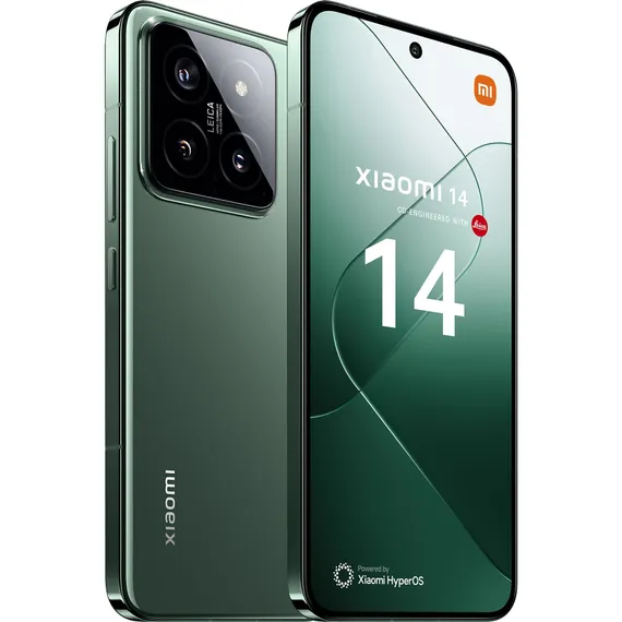 Смартфон Xiaomi 14 16 ГБ | 1024 ГБ («Зеленый» | Jade Green) (версия Global)
