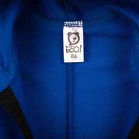 Ромпер на молнии с длинными штанинами "Bb team blue"