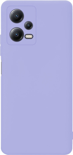 Мягкий Soft Touch чехол из силикона для XIAOMI REDMI NOTE 12 5G / POCO X5 (не PRO!) с бархатной подкладкой