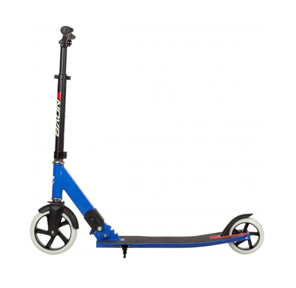 Самокат для детей NOVATRACK DEFT, 180/145 мм, синий