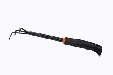 Рыхлитель для почвы с пластиковой рукояткой(3-зуб.,L-360мм) WMC TOOLS WMC-TG2103024-B