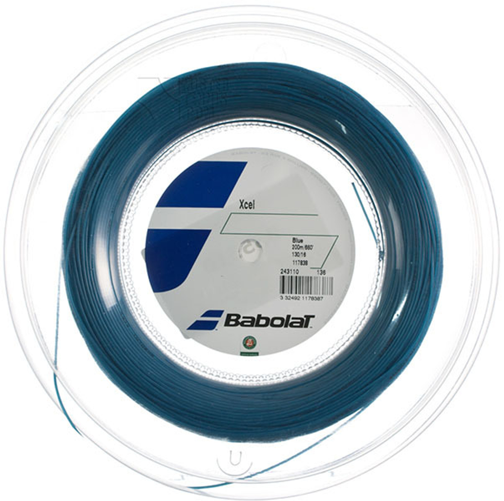 Теннисные струны Babolat Xcel (200 m) - небесный