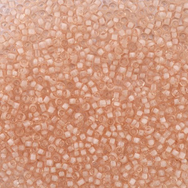 Бисер Astra&Craft 11/0 (2.1 мм), 200 г (10х20 г), цв. 9А-3 бежевый/прозрачный с цветным центром