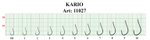 Крючок с ушком Fish Season 11027 BN Kayrio Han-Sure-Ring (10шт/уп)
