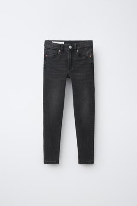 ZARA ДЖИНСЫ SKINNY FIT, ЧЕРНЫЙ