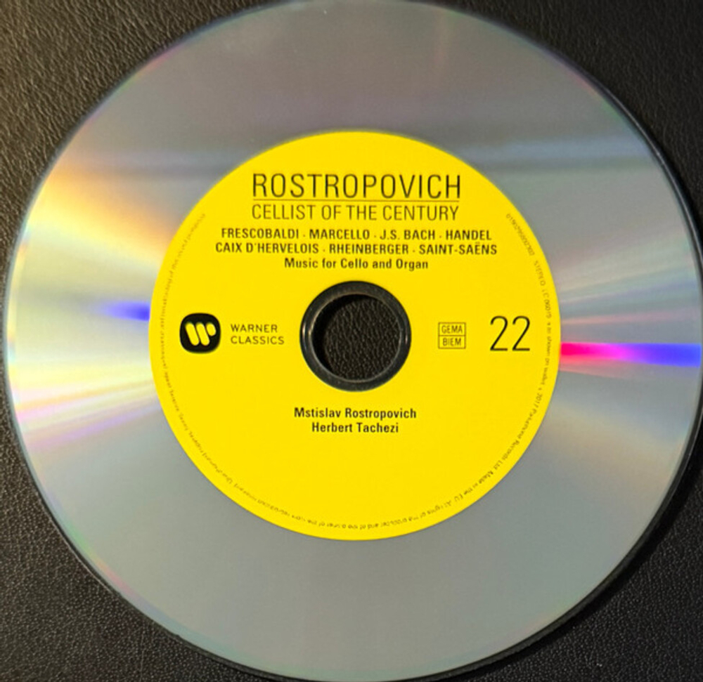 Mstislav Rostropovich / Cellist Of The Century (The Complete Warner Recordings)(40CD+3DVD)