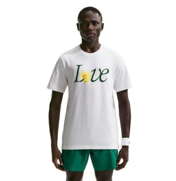 Теннисная футболка Nike Court Tennis - white