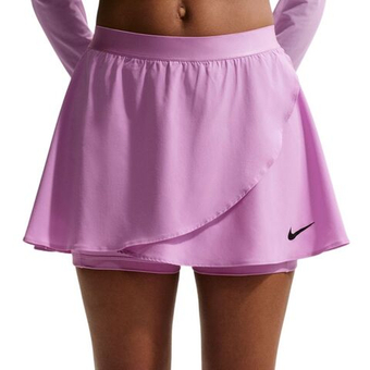 Теннисная юбка Nike Court Paris Slam Dri-Fit High Waisted Tennis - light magenta/light magenta/black