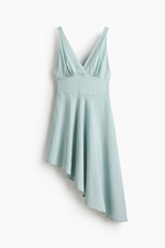 Асимметричное жаккардовое платье - H&M