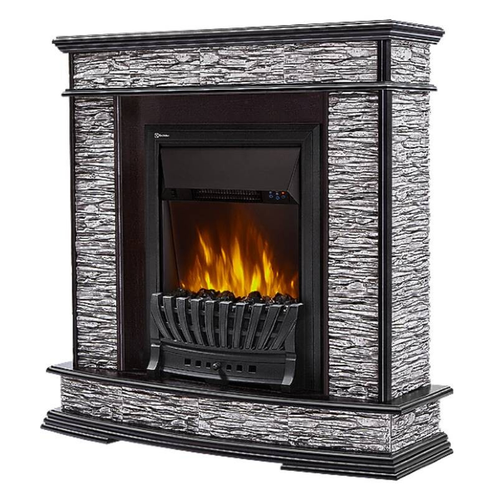 Портал Firelight Scala Classic сланец скалистый серый, шпон венге