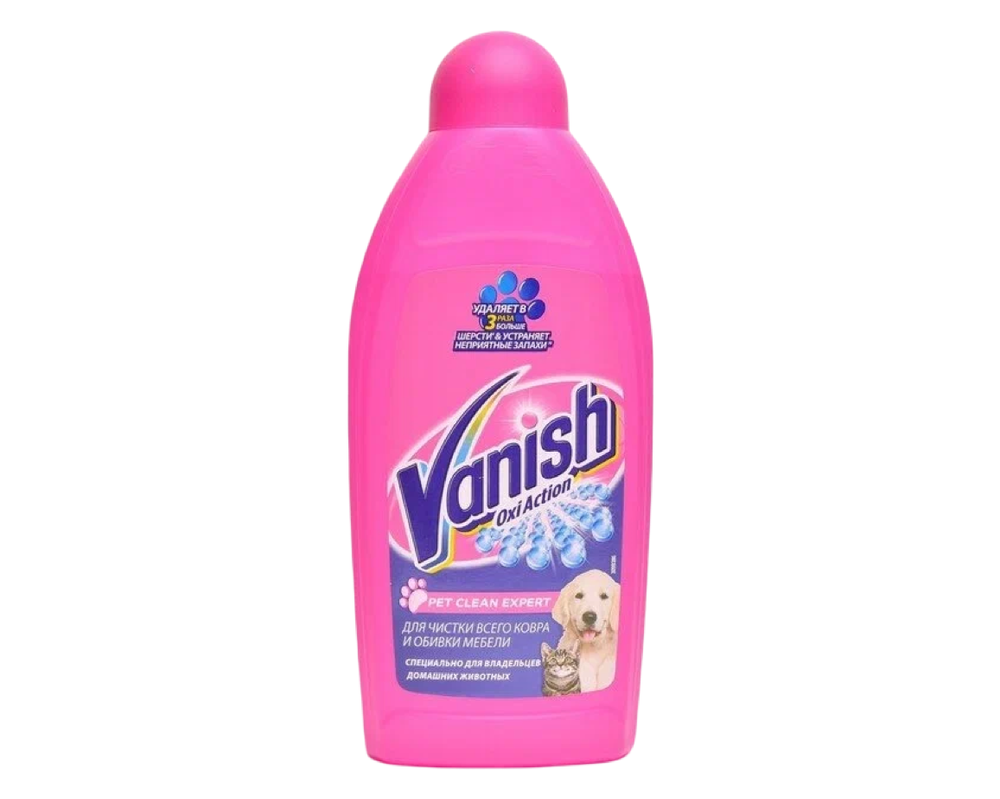 VANISH Чист.ср-во Антибак.шампунь д/чистки ковров 450мл