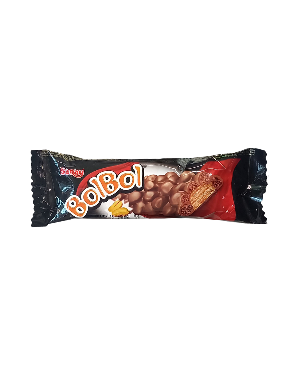 BolBol Батончики с карамельный и ваф.крошкой 28гр