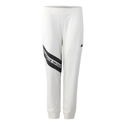 Женские теннисные брюки New Balance Relentless Terry Training Pants Women - White, Black