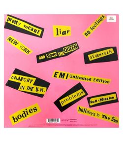 Sex Pistols. Never Mind the Bollocks, Here's The Sex Pistols (Clear, LP) Секс Пистолс. Новая запечатанная виниловая пластинка