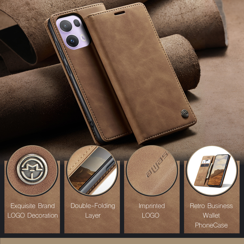 Чехол-книжка CaseMe Matte OPPO Reno 13 Pro global