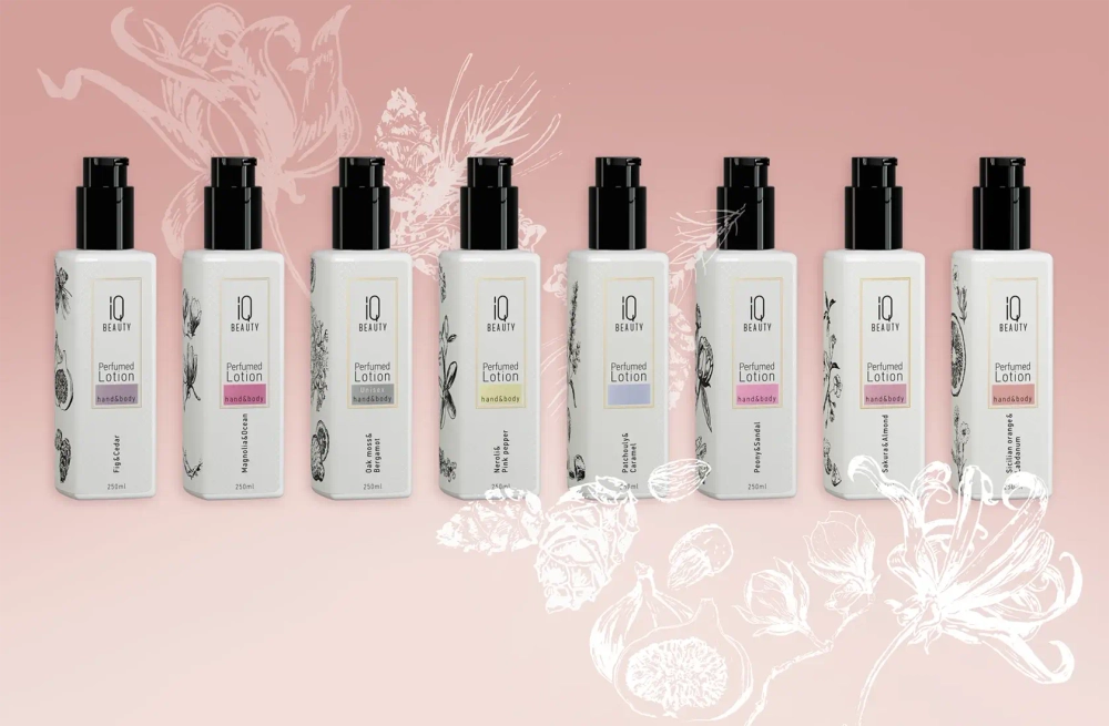 Парфюмированный лосьон для рук и тела IQ Beauty Сахарный тростник и Мята Sugarcane&Mint, 250 мл