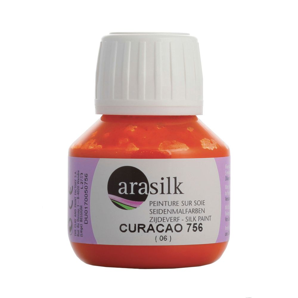 Краска для шелка H Dupont Arasilk, 50мл, 756 оранжевый