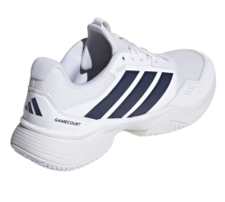 Мужские теннисные кроссовки Adidas GameCourt 3 M - cloud white/dark blue/core black