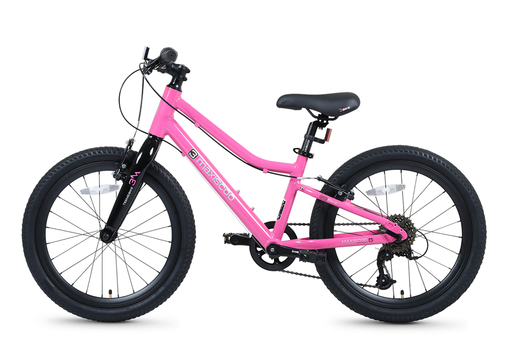 Велосипед 20'' Maxiscoo 3BIKE L Розовый (2026)