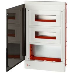 Корпус пластиковый встраиваемый ЭРА MULTIBOX со слаботочным отсеком 24 модуля IP40 белый | Корпуса пластиковые распределительные
