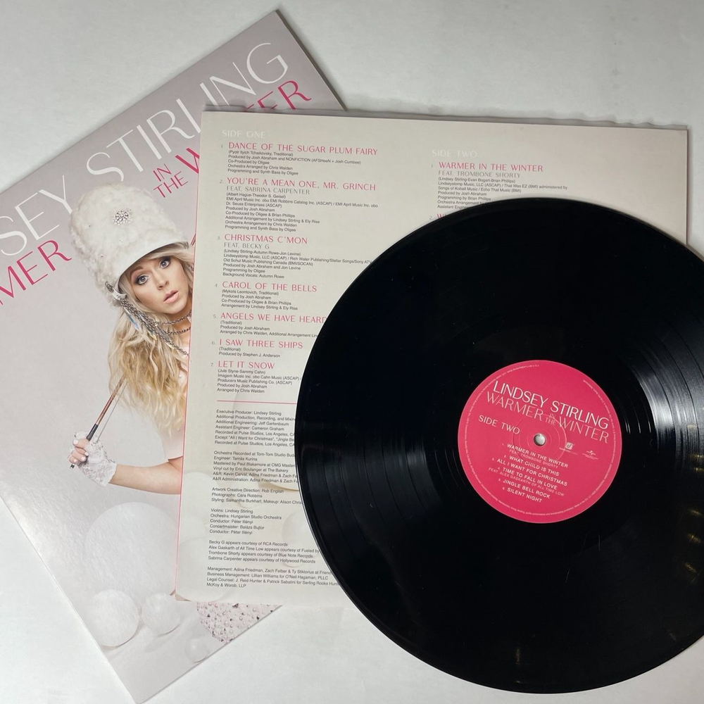 Виниловая пластинка LP Lindsey Stirling Warmer In The Winter (EU 2017)