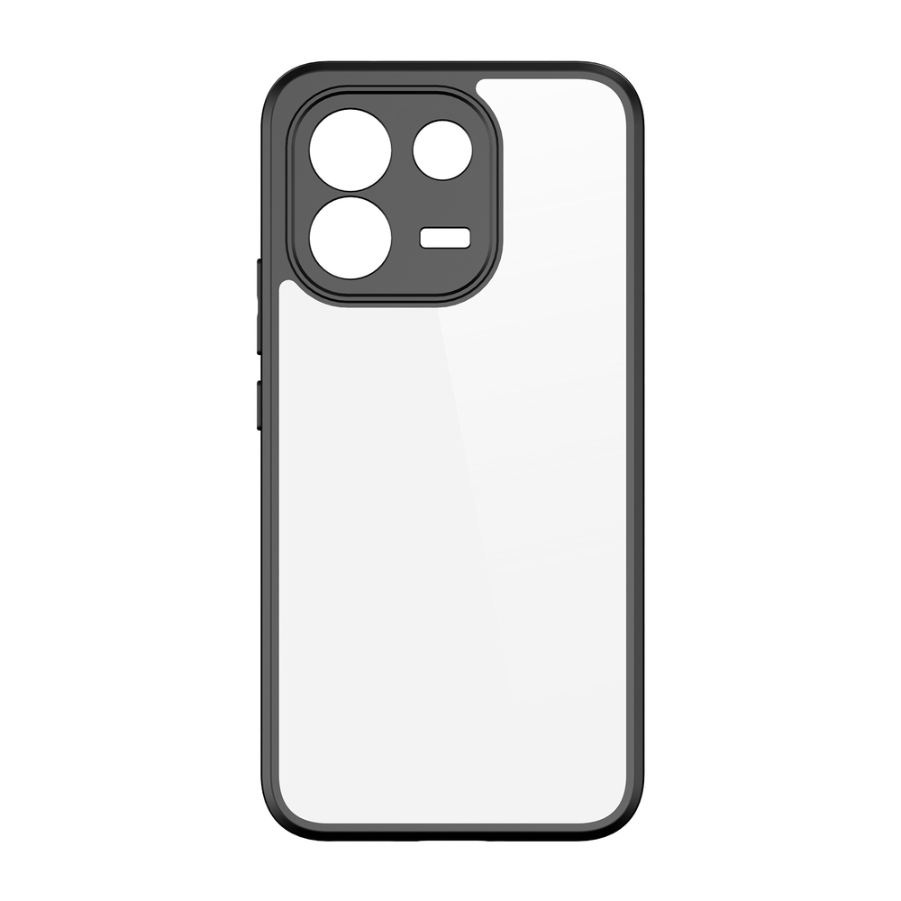 Чехол усиленный прозрачный с черными рамками для Xiaomi Redmi Note 17 Pro+ Plus 5G, серия Aimo Series Case от Dux Ducis