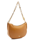 Кожаная сумка хобо Michael Kors - коричневый(32H3G8NC1L)