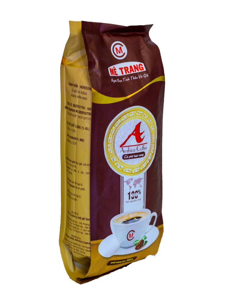 Кофе Me Trang Arabica зерновой 500 гр, 2 шт
