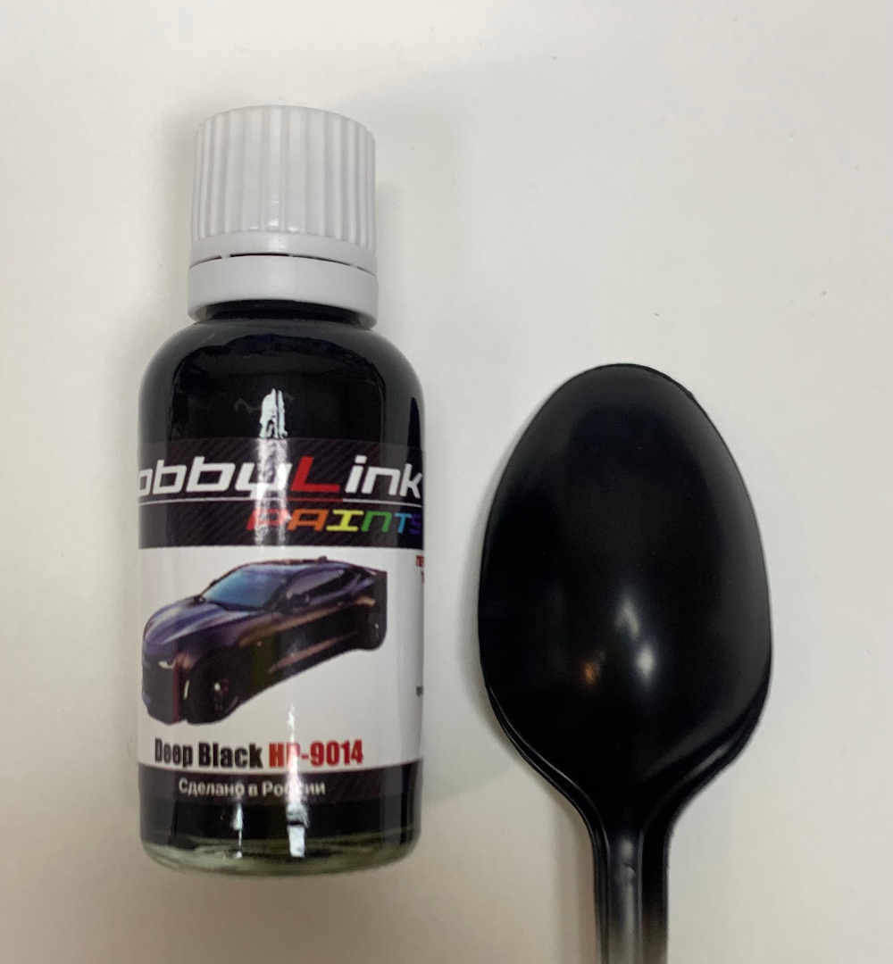 Краска лаковая HobbyLink Deep Black HP-9014