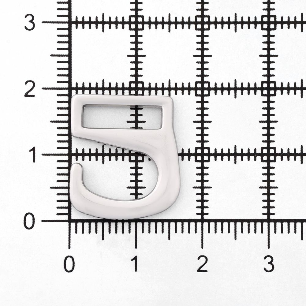 Крючки обувные 11.5 мм, никель, 20 шт, BIG