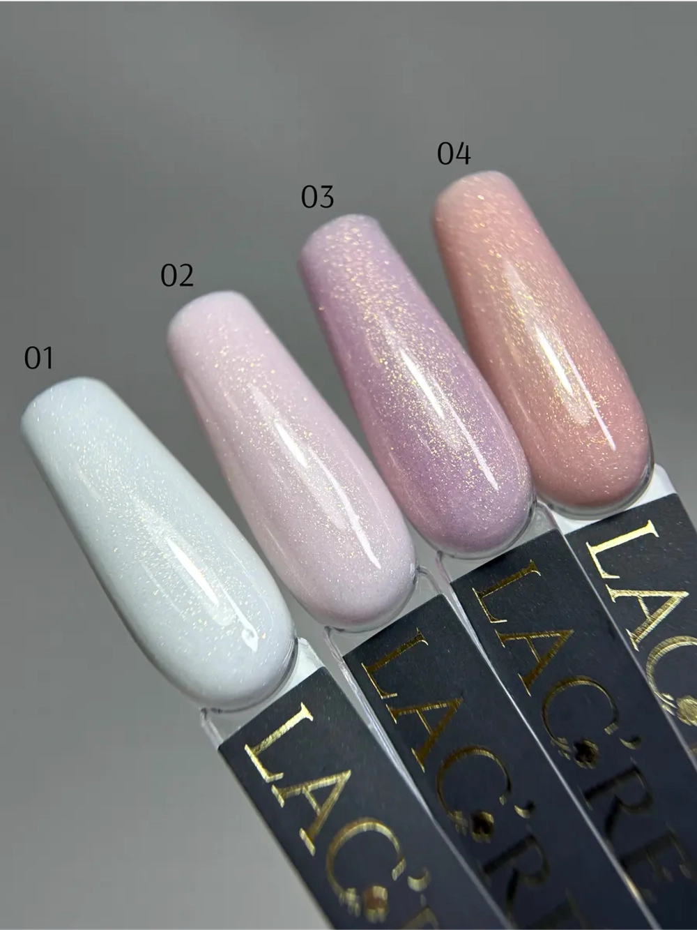 Жидкий полигель для ногтей Galvanic Gold 03
