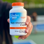 Doctor's Best, легкоусвояемый коэнзим Q10, 100 мг, 360 растительных капсул