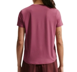 Женская теннисная футболка Nike Dri-Fit One Classic - pink smoke/white
