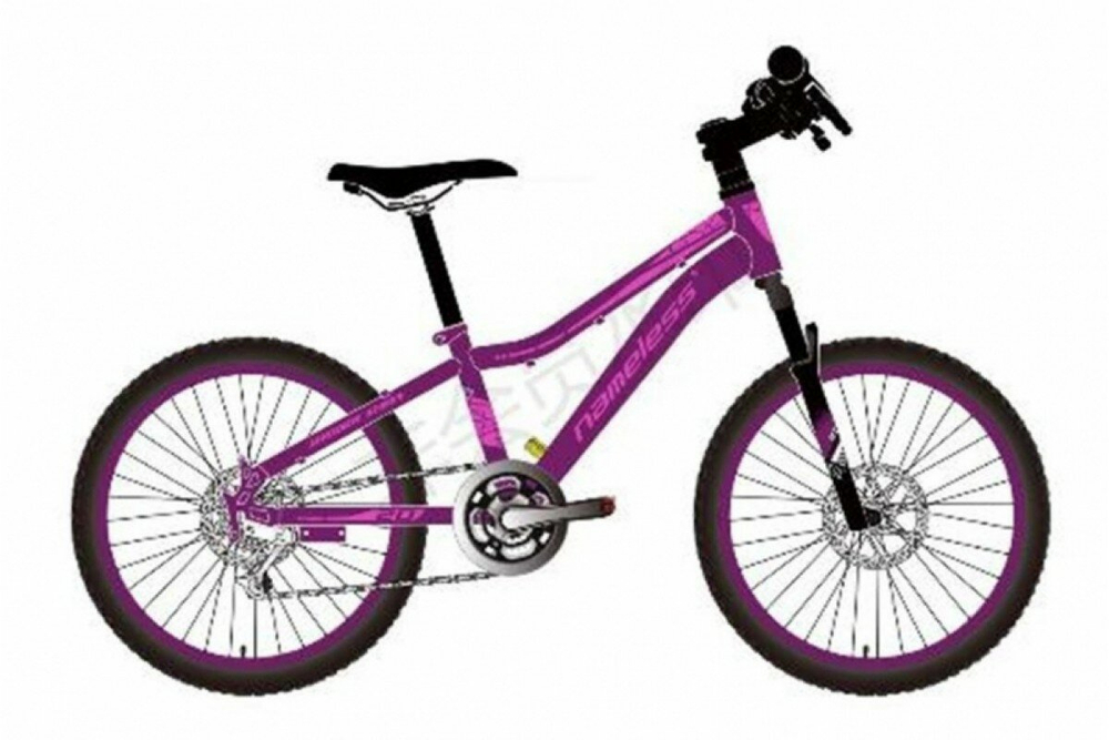 Nameless 20" J2200DW, фиолетовый, 13" (2021)