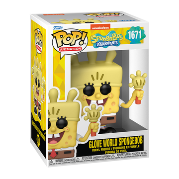 Фигурка Funko POP! Animation — Spongebob SquarePants 25th Glove World Spongebob (№1671) 75734