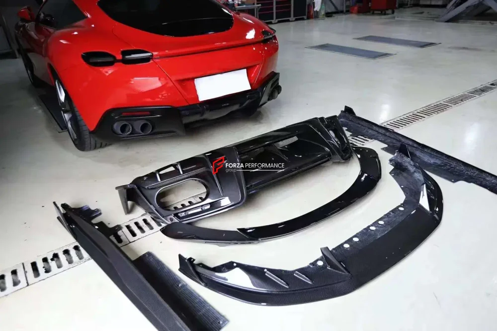 Карбоновый аэродинамический комплект для Ferrari Roma 2019+ Феррари Рома