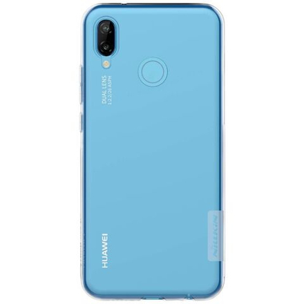 Прозрачный силиконовый чехол Nillkin Nature для Huawei P20 Lite