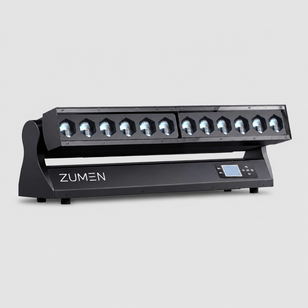 L480M — Tilt Led Bar 12×40 Вт RGBW с зумом 4°–37°