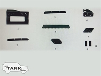 TANK 300 Крепление MEIKA (GE11) для бокового бокса MEIKA (AE1) к багажнику MEIKA (GS1)