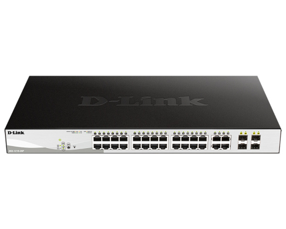 Коммутатор управляемый D-link DGS-1210-28P/FL