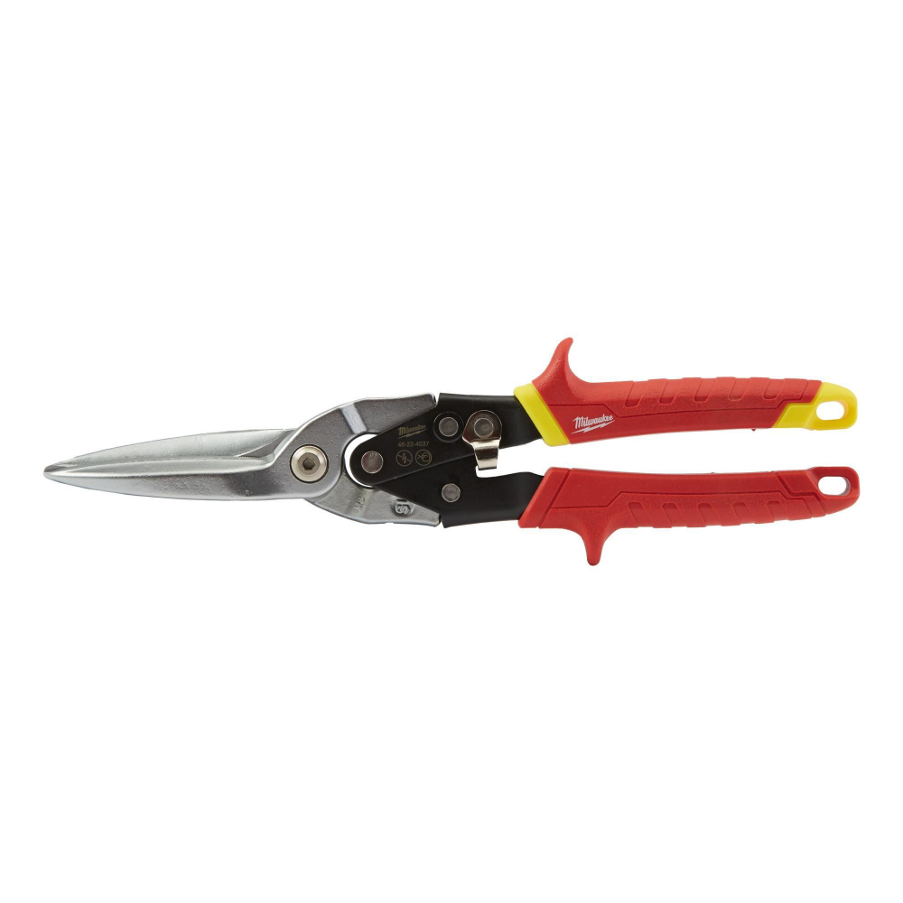 Ножницы по металлу Milwaukee Heavy Duty, удлинённый, прямой рез, 48224537
